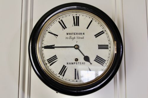 19th Century 10 Inch Dial Clock