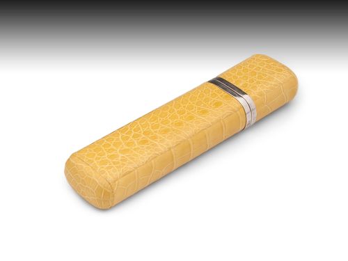 Asprey Crocodile Cigar Case