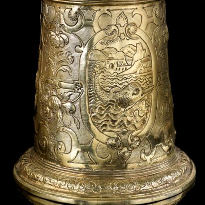 A silver gilt Renaissance Tankard