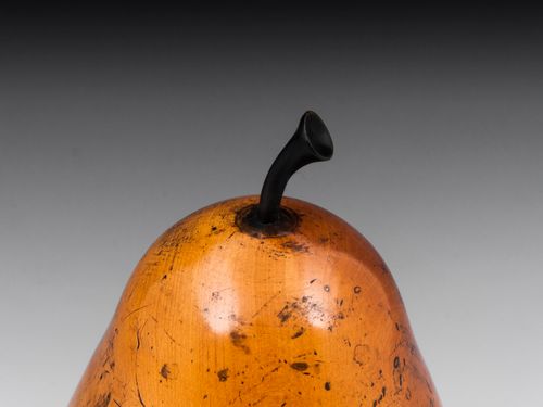Pear Antique Tea Caddy