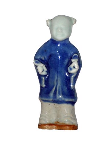 Yongzheng biscuit Porcelain Figure