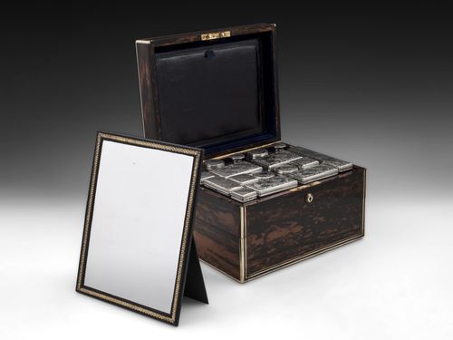 Antique Coromandel Vanity / Dressing Box