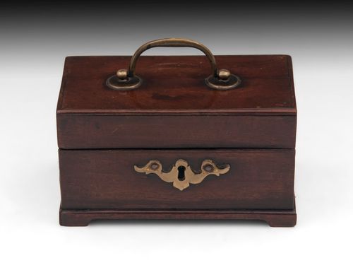 Miniature Antique Tea Caddy