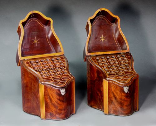 Pair of Georgian Knife Boxes