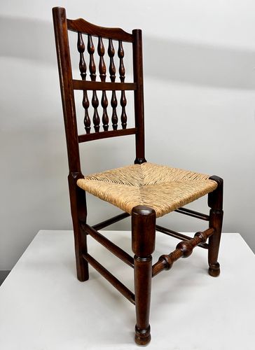 Set of 6 Antique Spindleback Dining Chairs