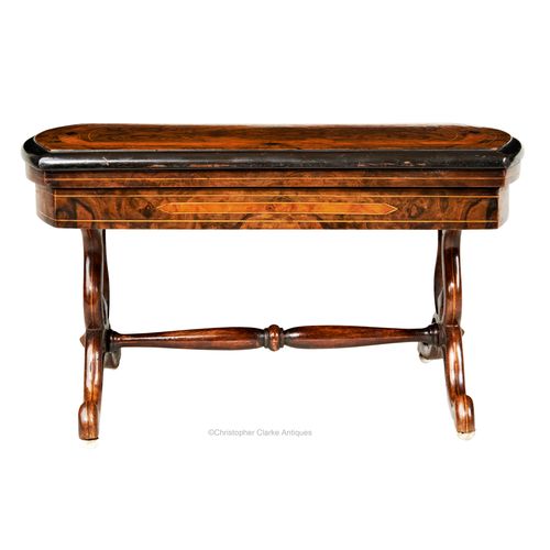 Victorian, Miniature Walnut Games Table