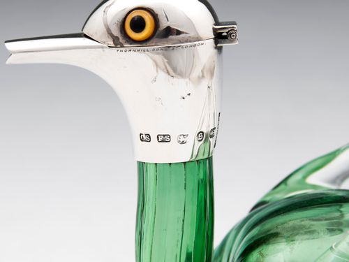 Antique Duck Liqueur Decanters