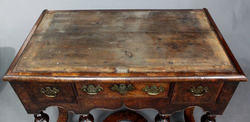 Queen Anne Walnut Chest on Stand