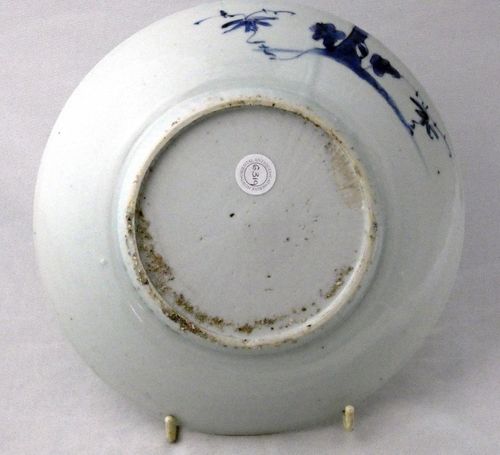 Ming Blue and White Porcelain Ko-sometsuke Plate
