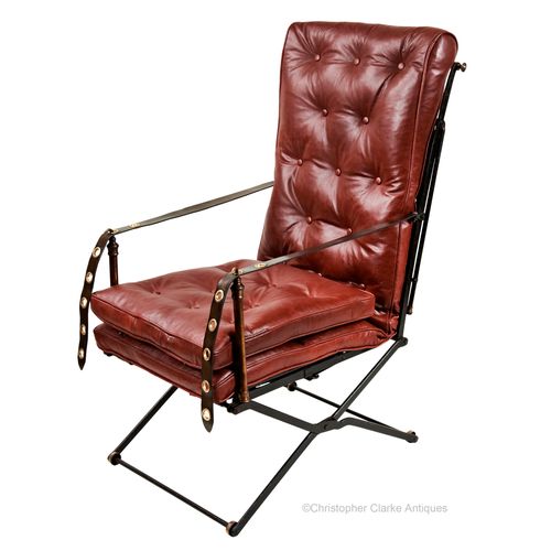 Folding Portable Iron Duoro Chair Bed