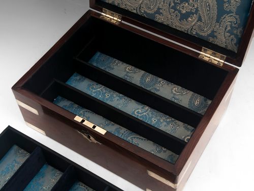 Antique Kingwood Jewellery Box