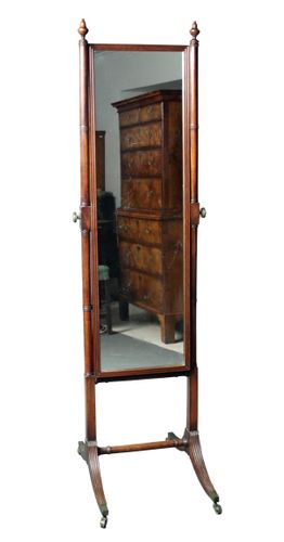 Georgian cheval glass