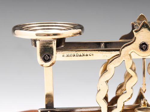 S. Mordan & Co Brass Postal Scales