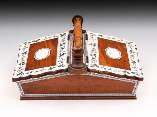 Satinwood Sewing Basket