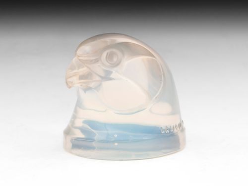 Lalique Opalescent d'Epervier (Hawks Head)