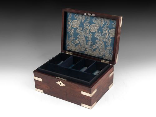 Antique Kingwood Jewellery Box
