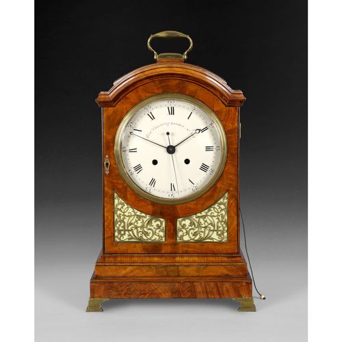 George III Mahogany Bracket Clock by Alexr. Cumming of London