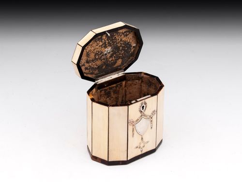 Antique Ivory Tea Caddy