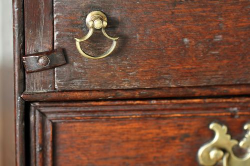 18th Century Oak Table Cabinet with Drawer
