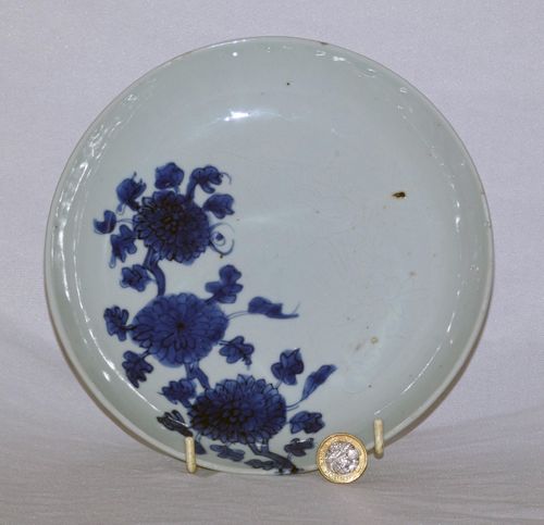 Ming Blue and White Porcelain Ko-sometsuke Plate