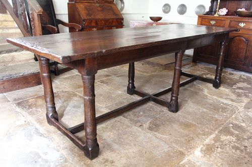 17th Century Oak Refectory Table