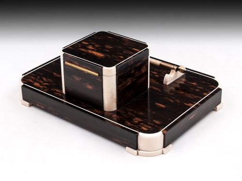 Art Deco Coromandel Desk Set