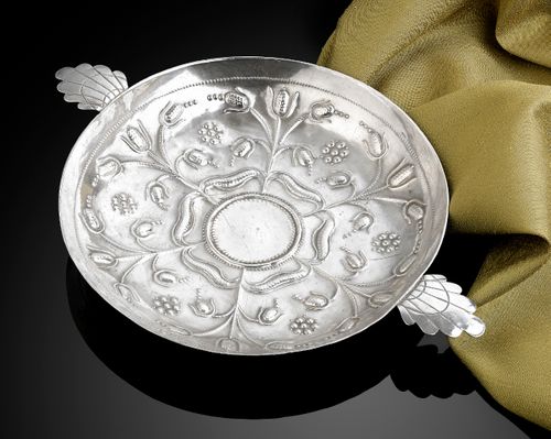 17th Century Silver Sweatmeat Dish