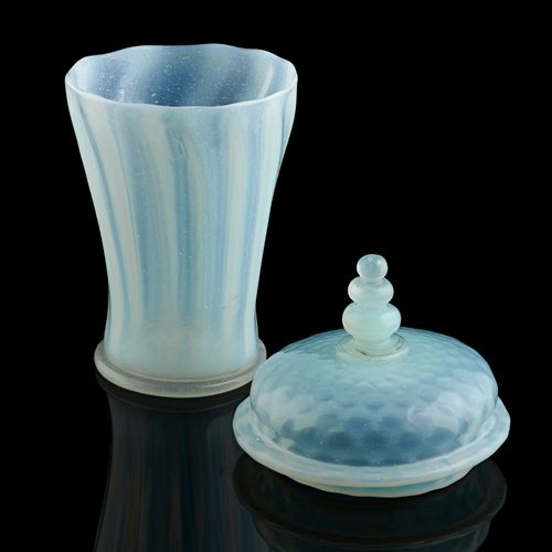 A Girasol Glass Beaker with cover; Venice, late 16th /early 17th century