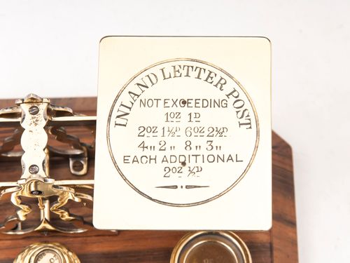 S. Mordan & Co Brass Postal Scales