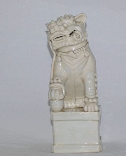 Kangxi Blanc de Chine Dog of Fo