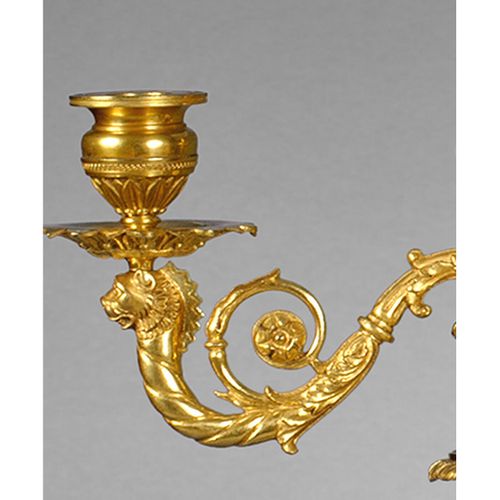 Pair of Regency Ormulu Candelabra