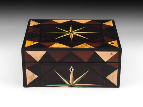 Antique Inlaid Box