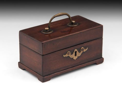 Miniature Antique Tea Caddy