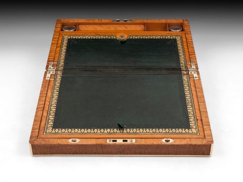 Antique Maple Writing Box