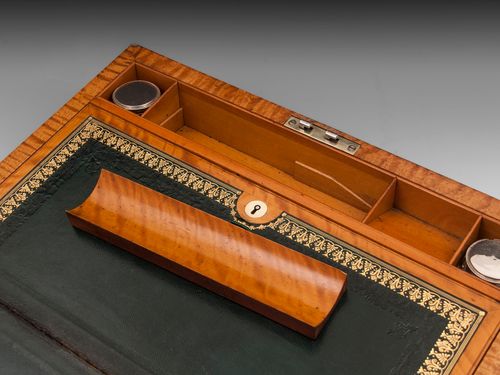 Antique Maple Writing Box