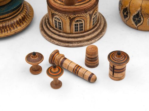 Antique Brighton Pavilion Sewing Compendium