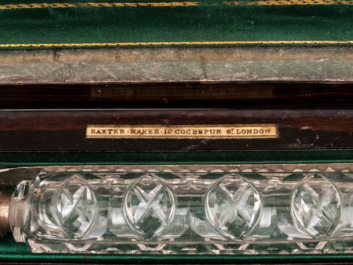 Antique Coromandel Sewing Box