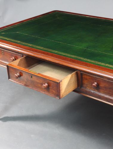 Large Mahogany Writing Table