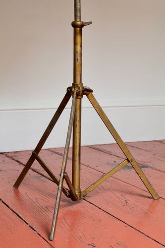 Antique Hawkes & Son Drum on Stand