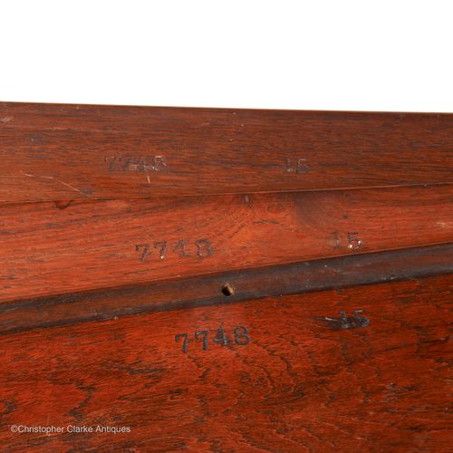 Campaign Shelves Made of Teak & Brass