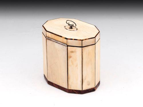 Antique Ivory Tea Caddy