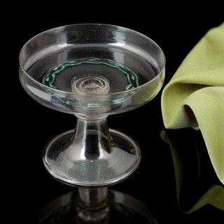 Rare Venetian Tazza 17th Century with Domed Cover