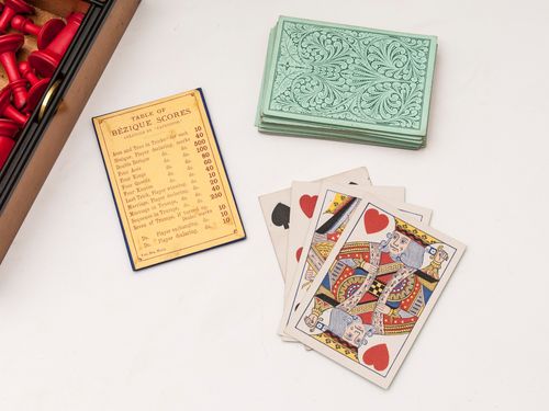 Antique Games Box