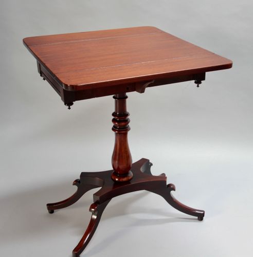 Regency Small Occasional Mahogany Table