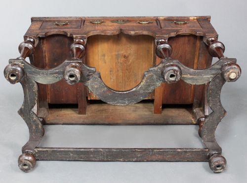 Queen Anne Walnut Chest on Stand