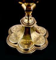 A fine Silver gilt wine cup, German or Swiss c.1630