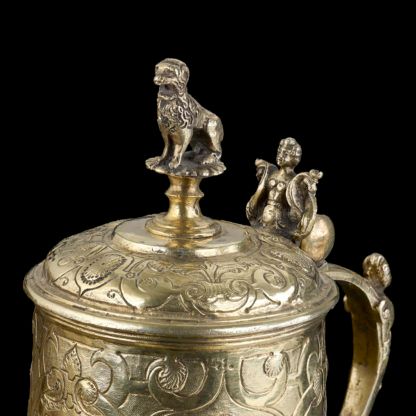 A silver gilt Renaissance Tankard