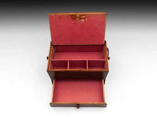 Antique Tunbridge Ware Sewing Box