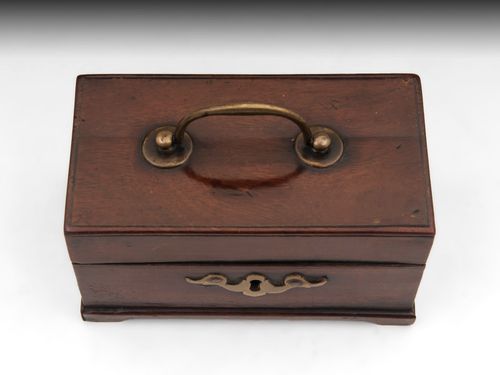 Miniature Antique Tea Caddy