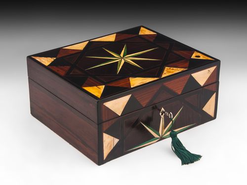 Antique Inlaid Box